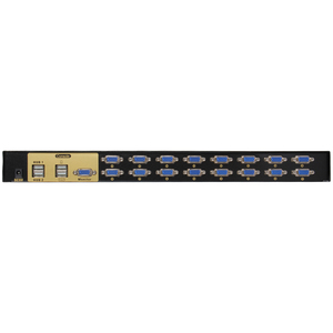 VCOM Keyboard Video Mouse USB VGA <strong>KVM</strong> <strong>Switch</strong> 16 Port Ir Remote Control Monitor Switcher Box - Product Image 6