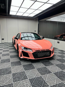 ชุดอุปกรณ์ตัวถังวัสดุ PP สำหรับรถ Audi R8อัพเกรด2022สไตล์ใหม่สปอยเลอร์กันชนหน้าและหลัง - Product Image 6
