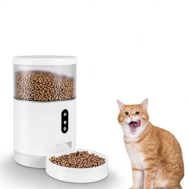 Venda quente Inteligente Inteligente, 3.5l alimentadores automáticos pet com câmera perfeita para o seu amado Pet Cat e Dog Feeding Needs