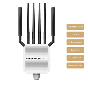SDX75 5g Outdoor CPE AX3000 Dual-band WiFi6 Dual SIM POE Power AX3000 2.5G Port VPN Suitable for Global 4G/5G <strong>Networks</strong> - Product Image 1