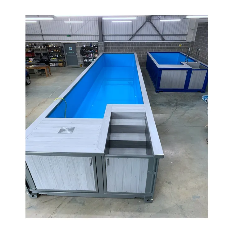 Alta Qualidade Underground Molding Cover Umbrella Tamanho Adulto Inflável Twin Baby Float Aftersea Container Piscina