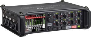 Z/oom F8n Pro 32-Bit/192 kHz profesyonel pil güçlü alan 10 kanal 8 XLR/TRS girişler çift SD kart yuvaları WAV - Product Image 2