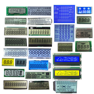Misuratore d'acqua lcd maker sette segmento 7 modulo tn lcd display modulo prodotto personalizzato - Product Image 1