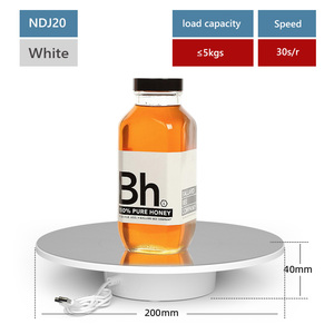 Turntable-BKL 360 Degrees USB Electric <span class=keywords><strong>Rotating</strong></span> <span class=keywords><strong>Display</strong></span> <span class=keywords><strong>Base</strong></span> RGB Lighting <span class=keywords><strong>Mirror</strong></span> PVC para fotografar Live Telecast Tools