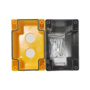 Scatola Mini pulsante impermeabile in plastica arancione di qualità garantita - Product Image 5