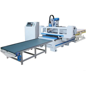 <strong>Auto</strong> <strong>Nest</strong> Cabinet Production Line Atc Wood <strong>CNC</strong> <strong>Router</strong> for Furniture with <strong>Loading</strong> and Unloading Lift Platform - Product Image 2