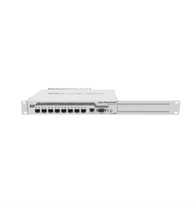 CRS309-1G-8S Mikrotik + สวิตช์อัจฉริยะ9พอร์ตพร้อมพอร์ตอีเธอร์เน็ตกิกะบิตหนึ่งพอร์ตและแปด SFP + 10Gbps พอร์ตระบบปฏิบัติการคู่ - Product Image 1