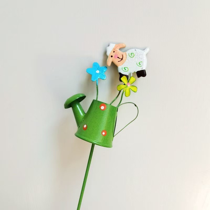 Petite bouilloire chèvre verte