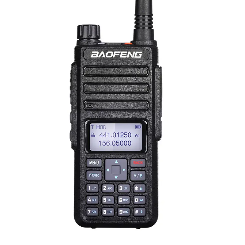 عالية الجودة العسكرية القياسية المذياع اللاسلكي الرقمي Baofeng البيني المحمولة DM-1801 5W 4000 قنوات VHF UHF راديو DMR