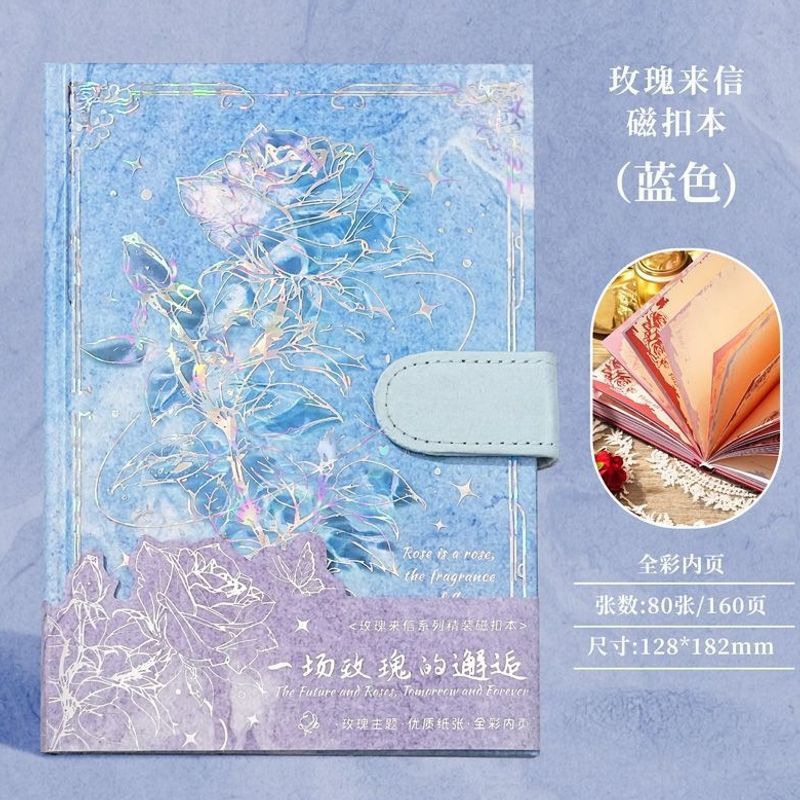 Une lettre d'une rose (bleue)