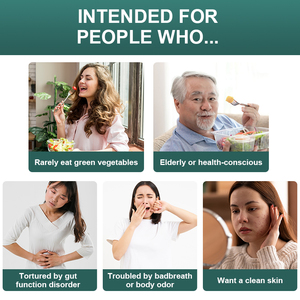 Hot bán đường miễn phí chlorophyllin chiết xuất cai nghiện Gummies cải thiện miễn dịch thực phẩm bổ sung cho người lớn - Product Image 2