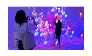 Лазерный датчик пальца сенсорный интерактивный 3D голографический дисплей проектор настенный интерактивный захватывающий проекционный игровой парк развлечений - Product Image 5