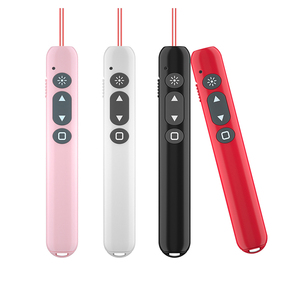 USB ricaricabile laser flip pen ppt telecomando proiettore classe riunione conferenza elettronica presentatore puntatore laser