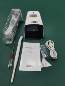 Cámara tipo bala CCTV IP inalámbrica de 2MP, Audio bidireccional con energía solar, visión nocturna, detección de movimiento, batería, cámara de red de seguridad - Product Image 3
