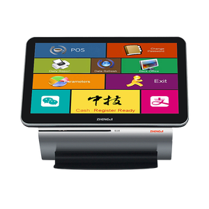 Sistema POS de pantalla táctil dual automático de 15 pulgadas OEM con impresora de 58mm/80mm Windows capacitivo Full HD de 15 pulgadas - Product Image 5