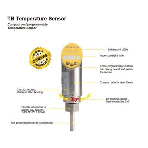 Controlador de temperatura con salida de contacto seco, pantalla Led con 3 sensores - Product Image 6