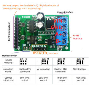 SPS-Steuer karte RTU-Steuer modul für Relais 8-Kanal DC 5V 12V 24V RS485 RS232 - Product Image 3