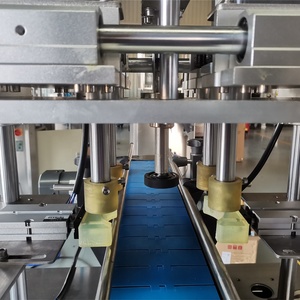 Mesin Penyegel Tutup Botol Kaca Otomatis Linear, Mesin Penyegel Tutup Botol Otomatis