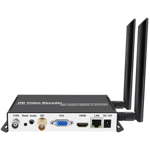 URay H.265 H.264 SDI <strong>HDMI</strong> <strong>VGA</strong> CVBS Video Streaming Decoder HD IP Camera Decoder for Decoding Support SRT - Product Image 1