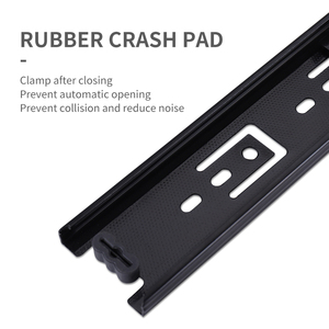 45 мм шарикоподшипник скользящая мебельная фурнитура Аксессуары полная направляющая телескопическая направляющая скольжения - Product Image 3