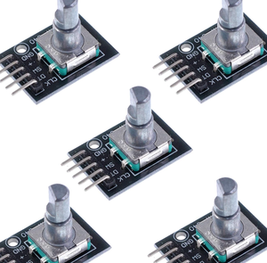 360 Degree <strong>Rotary</strong> <strong>Encoder</strong> <strong>Module</strong> KY-040 Brick <strong>Sensor</strong> Development Board with Knob Cap Potentiometer KIT DIY for Arduin - Product Image 1