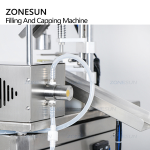 ZONESUN Essential Oil <strong>Eye</strong> <strong>Drops</strong> Liquid Filler Rotary Automatic Glass Small Bottle Vial Reagent Filling and Capping <strong>Machine</strong>