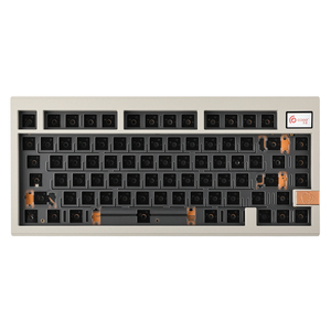 CIDOO V75 Plus VIA Kit de alta calidad 79 teclas montado en la Junta VIA-programable Triple modos Barebones Kit Teclado mecánico DIY - Product Image 1