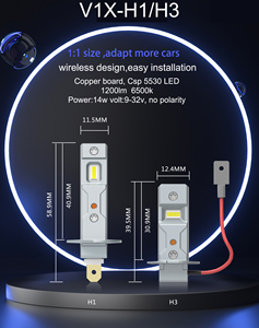 หลอดไฟหน้า LED H1ประสิทธิภาพสูงลำแสงสูงและต่ำสำหรับ Toyota Prius และโซลูชันแสงสว่างอัตโนมัติ TOYOTA CROWN - Product Image 6