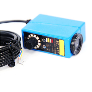 Interruptores de sensor de proximidad inductivo, sensor de proximidad inductivo, marca de color, BZJ-411, precio de fábrica