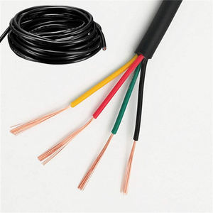 Saf bakır kablo kraliyet kablosu esnek kablo RVV, 2 3 4 5 çekirdek 0.75 1 1.5 2.5 4 6mm elektrik kablo tel H05VV-F güç kablosu - Product Image 4