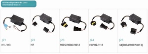 Süper sürüm 5W güç LED far dekoder toptan yeni durum gelişmiş kalite ile EMC anti-girişim plastik yapılmış - Product Image 6