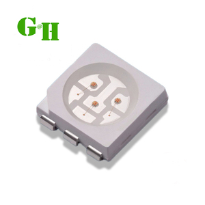3528 2835 Seiten ansicht SMD 0805 1206 LED-Dioden 4-poliger RGB-Farbchip Gemeinsame Anode und gemeinsame Kathode für Lichtbänder - Product Image 1