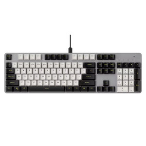 Venta caliente 104 teclas Arco Iris retroiluminado Gaming Keyboard Anti-Ghosting Blue Switch Teclados mecánicos con cable PC Teclado de computadora - Product Image 6