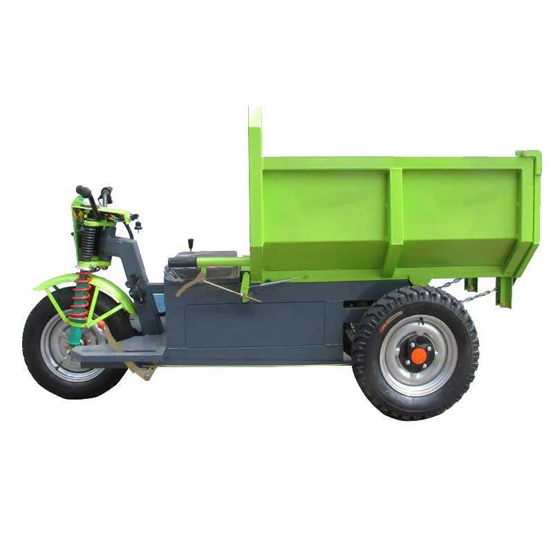 Peinture électrophorétique KESEN Tricycle électrique benne basculante pour terrain agricole ou chantier de construction ou zone minière
