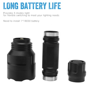 Chất Lượng cao 5 Chế Độ Làm Việc 1000 lumen đèn pin quân sự T6 Ngọn Đuốc để Săn Bắn - Product Image 3