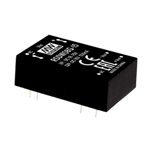 MEAN WELL RSDW08F-05 High Eff. 82%, 9-36VDC <strong>Input</strong>, 5V 1600mA <strong>Output</strong>, 8W DIP <strong>DC</strong>-<strong>DC</strong> Converter,for Industrial Control and Railway - Product Image 2