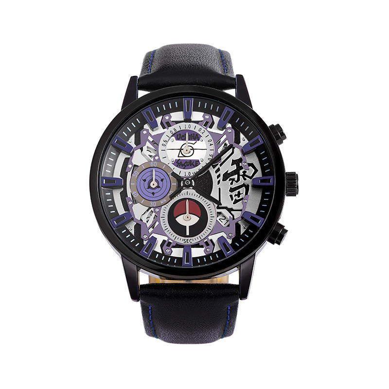 Black Shipborne Sasuke five-needle quartz watch