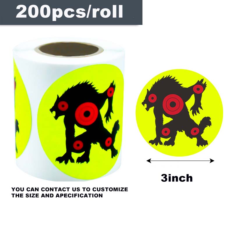 3 pouces 200pcs/roll M