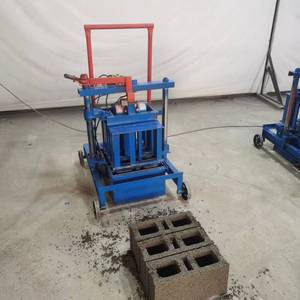 Máquina de fabricación de bloques de hormigón, máquina de bloques de pavimentación y ladrillos huecos con PLC y motor para procesamiento de moldes de arena - Product Image 4