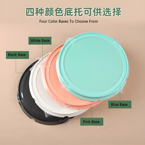 Transparent Cake <strong>Box</strong> Transparent Cover 3-In-1 Multi-Size Baking Package 6 8 12-Inch <strong>Round</strong> Cake <strong>Box</strong> Flower Plush <strong>Toy</strong> <strong>Box</strong> - Product Image 5