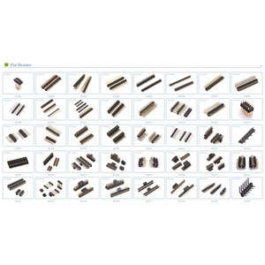 Customizable 20 Pin IC <strong>Socket</strong> 1.778/2.54/<strong>2.0</strong>/1.27mm Pitch Round Pin Header for PCB Applications - Product Image 6