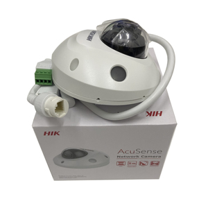 Hik AcuSense内置麦克风固定镜头迷你圆顶网络摄像机DS-2CD2543G2-IWS 4MP无线摄像机 - Product Image 1