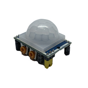 Módulo de Sensor IR ajustable, HC-SR501 azul, HC SR501, Sensor de movimiento de cuerpo humano, módulo HC-SR501