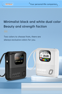 VALDUS 10000mAh dahili 4GB RAM güç bankası akıllı saat 2 In 1 tarama kodu ödeme hesap ses asistanı M2 Smartwatch - Product Image 6