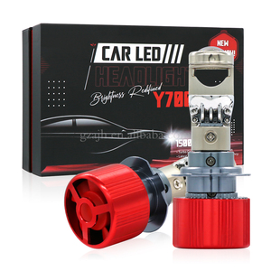 Mini Len LED A10 H4 ampul H7 LED far düşük işın projektör 9005 HB3 9006 HB4 80W otomobiller ampul Conversion dönüşüm kiti - Product Image 2
