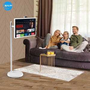 2732インチプロジェクションスクリーンポータブルタッチスクリーン360度回転Led Wifi Androidスマートテレビテレビモニター会議用 - Product Image 5