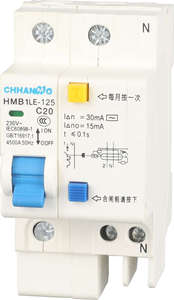 Mini Disyuntor de corriente Residual HMB1, Simple y fácil de operar, de bajo voltaje - Product Image 5