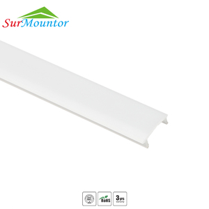 Alçı gömme montaj LED alüminyum profil led şerit ışık led alçıpan profili kanal - Product Image 5