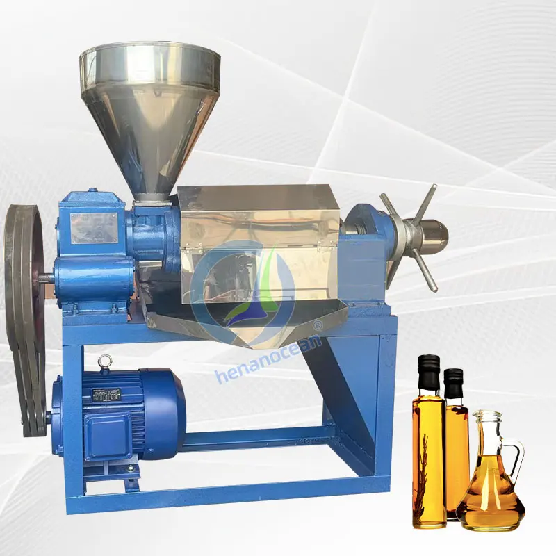 Extractor automático pequeño de aceite de sésamo, máquina extrusora de aceite de cacahuete