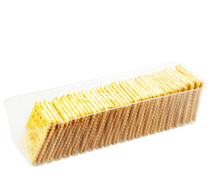 Scatole di immagazzinaggio in plastica trasparente per animali domestici scatola presente trasparente contenitori vuoti rettangolo cubo caramelle biscotti al cioccolato trattino scatole - Product Image 1